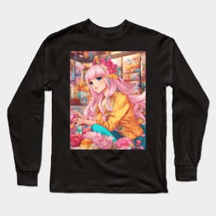 magazine Anime Long Sleeve T-Shirt